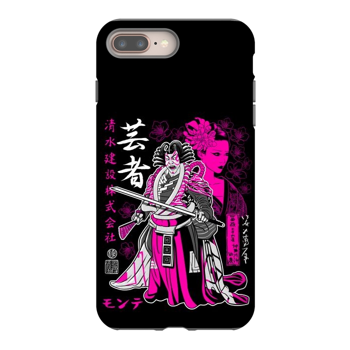 iPhone 8 plus StrongFit Geisha kabuki by Alberto