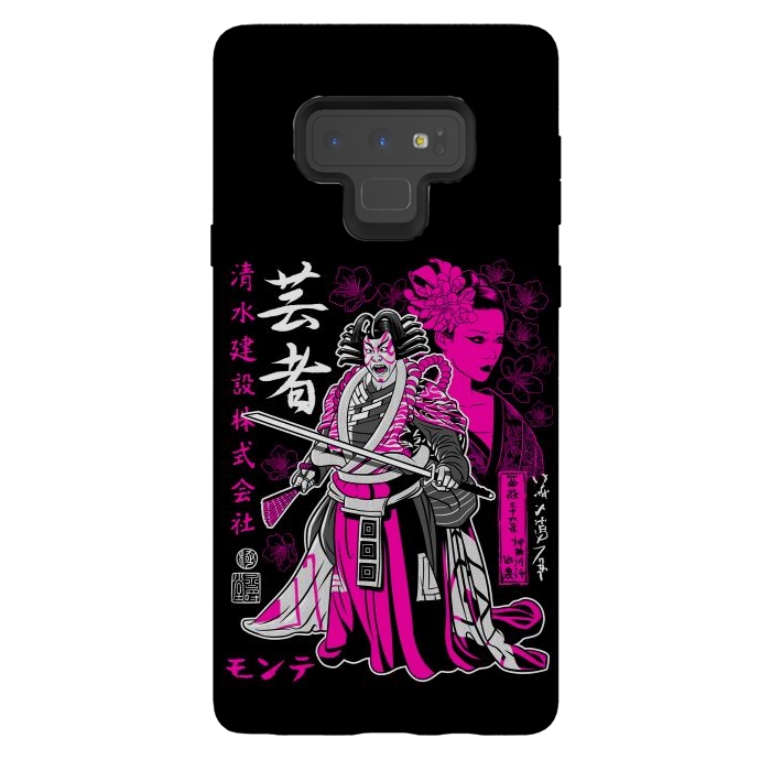 Galaxy Note 9 StrongFit Geisha kabuki by Alberto