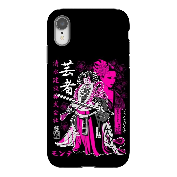 iPhone Xr StrongFit Geisha kabuki by Alberto