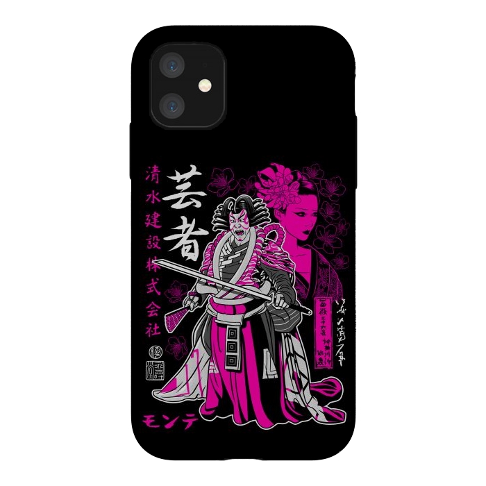 iPhone 11 StrongFit Geisha kabuki by Alberto