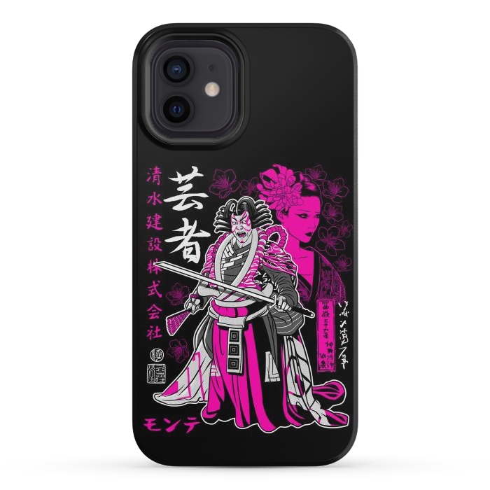 iPhone 12 mini StrongFit Geisha kabuki by Alberto
