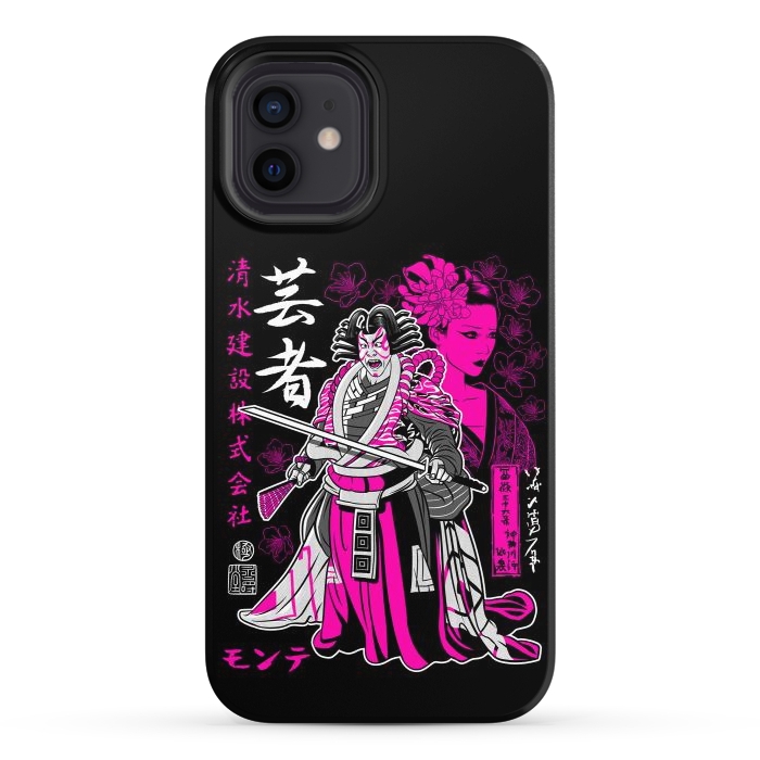 iPhone 12 StrongFit Geisha kabuki by Alberto