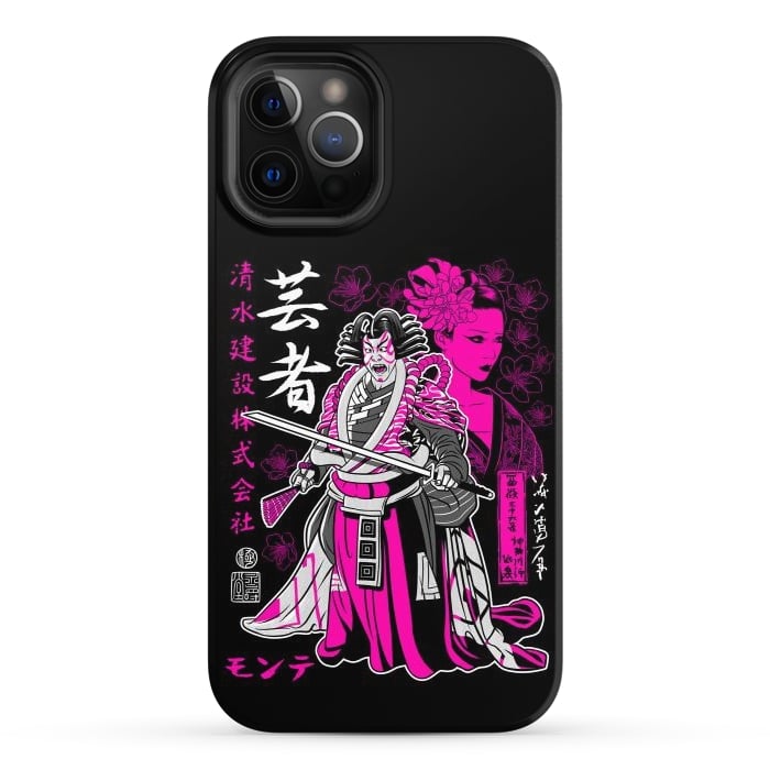 iPhone 12 Pro StrongFit Geisha kabuki by Alberto