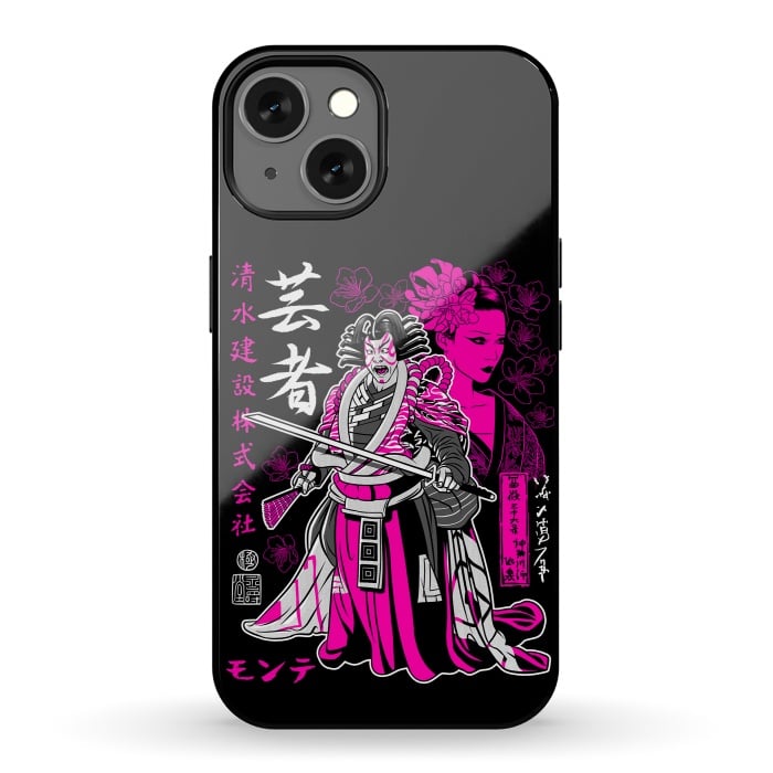 iPhone 13 StrongFit Geisha kabuki by Alberto