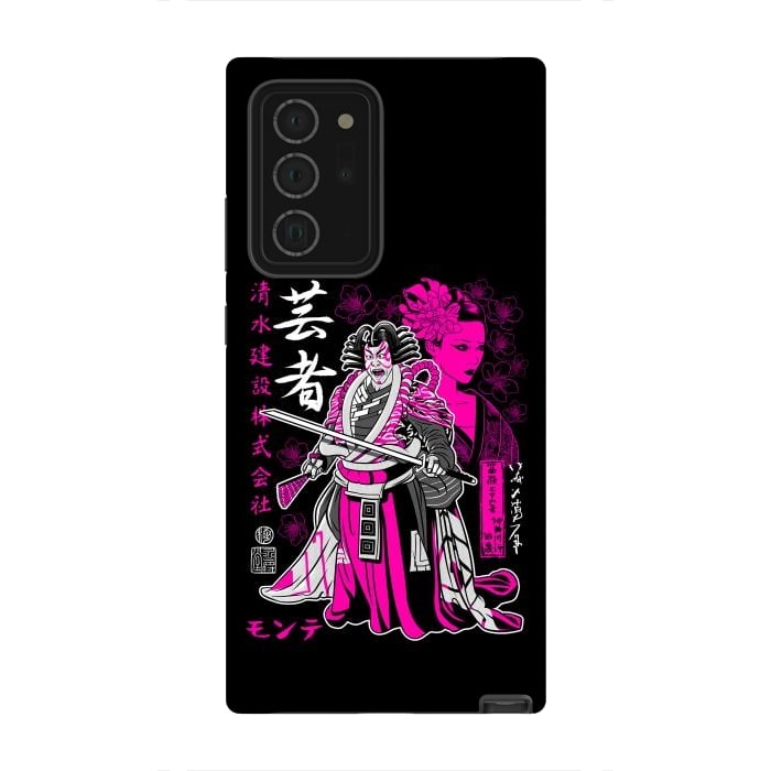 Galaxy Note 20 Ultra StrongFit Geisha kabuki by Alberto