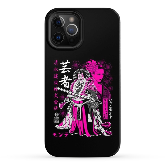 iPhone 12 Pro Max StrongFit Geisha kabuki by Alberto