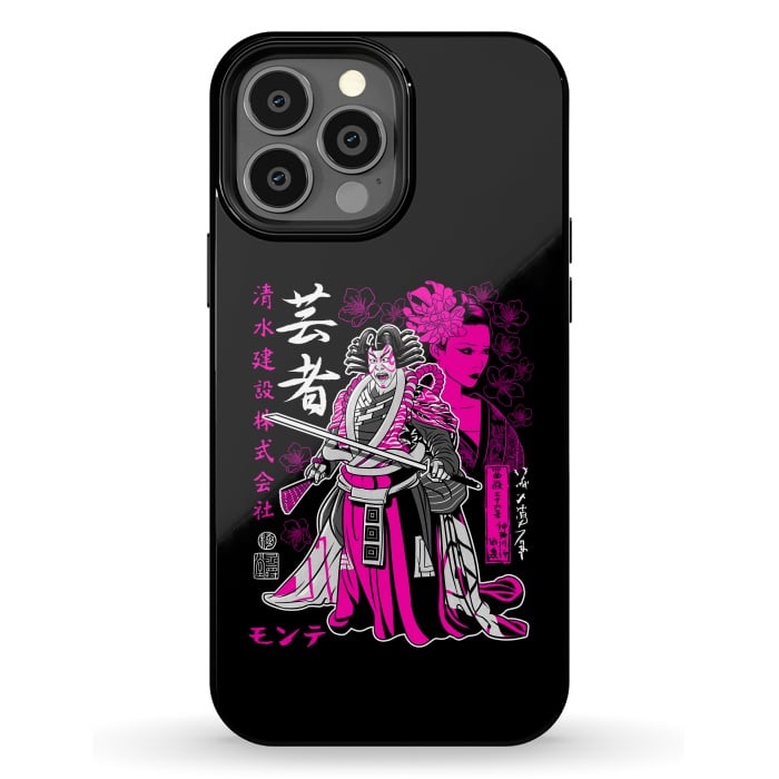 iPhone 13 Pro Max StrongFit Geisha kabuki by Alberto