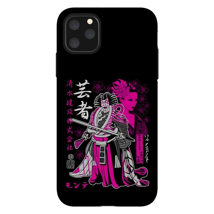 iPhone 11 Pro Max StrongFit Geisha kabuki by Alberto
