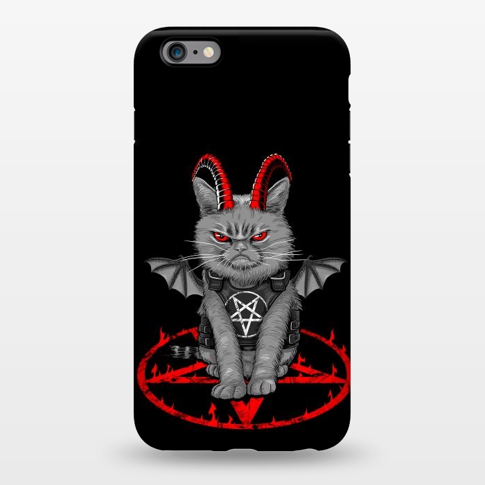 iPhone 6/6s plus StrongFit demon cat by Alberto