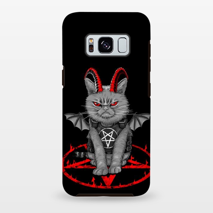 Galaxy S8 plus StrongFit demon cat by Alberto