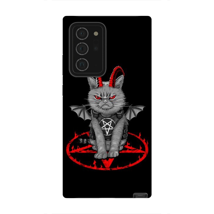 Galaxy Note 20 Ultra StrongFit demon cat by Alberto