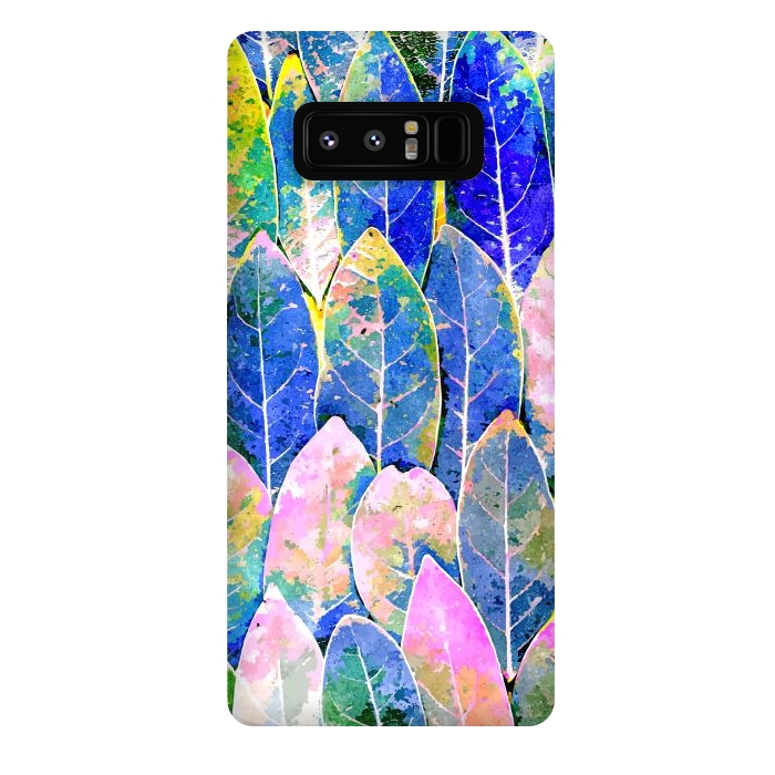 Galaxy Note 8 StrongFit The Grand Scheme of Leaves by Uma Prabhakar Gokhale