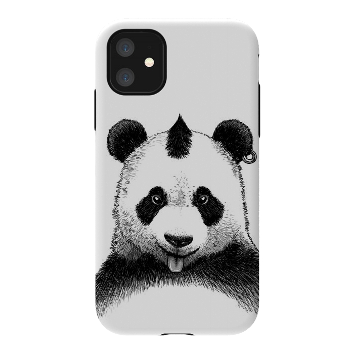 iPhone 11 StrongFit Punk Panda by Alberto