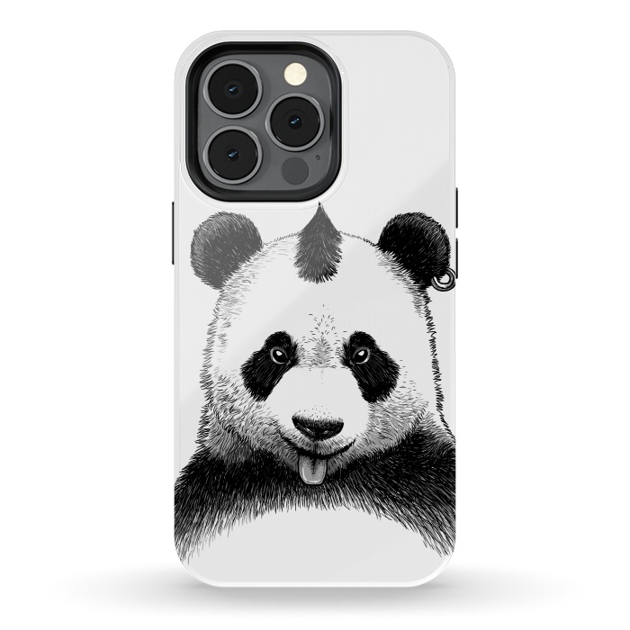 iPhone 13 pro StrongFit Punk Panda by Alberto