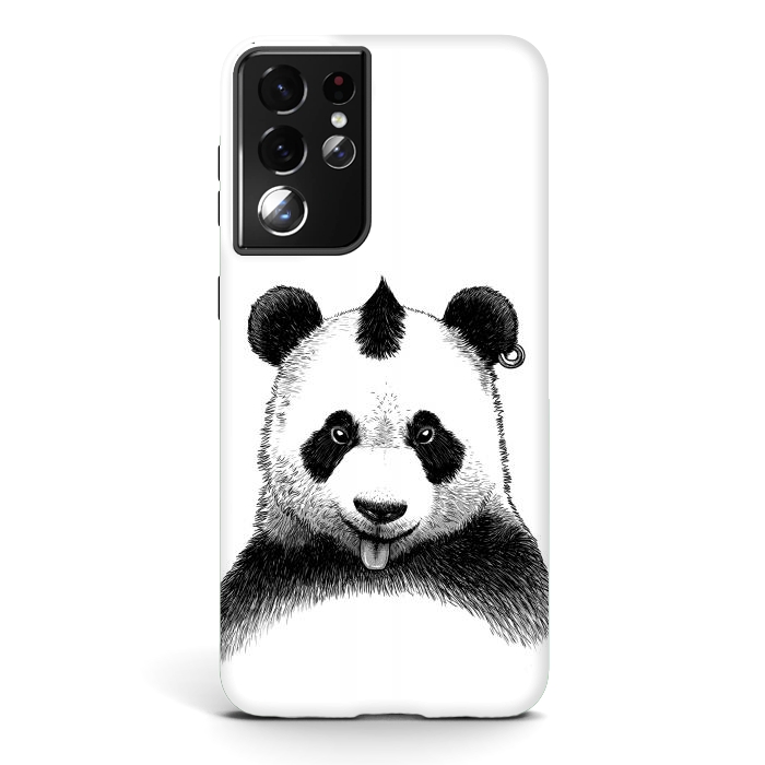 Galaxy S21 ultra StrongFit Punk Panda by Alberto