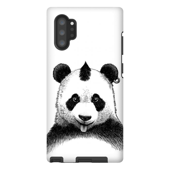 Galaxy Note 10 plus StrongFit Punk Panda by Alberto