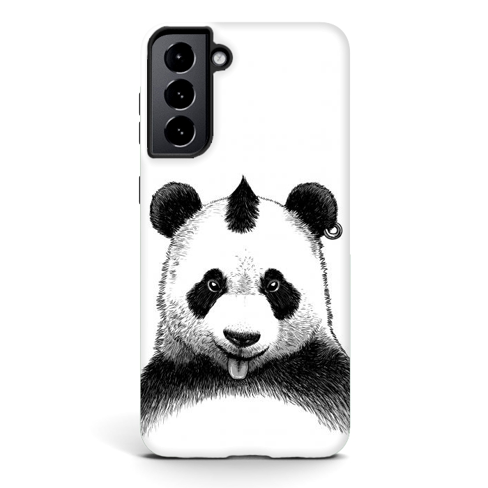 Galaxy S21 StrongFit Punk Panda by Alberto