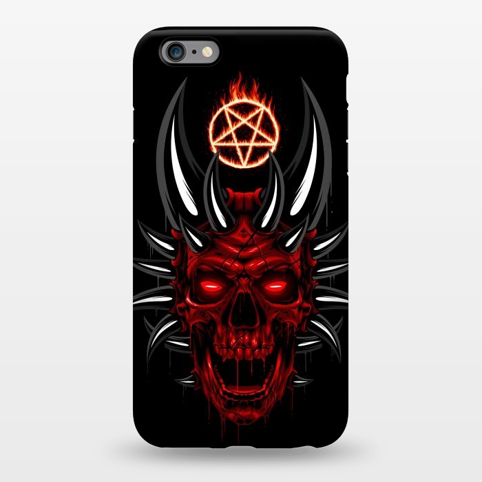 iPhone 6/6s plus StrongFit Satan Skull by Alberto