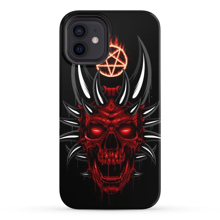 iPhone 12 StrongFit Satan Skull by Alberto