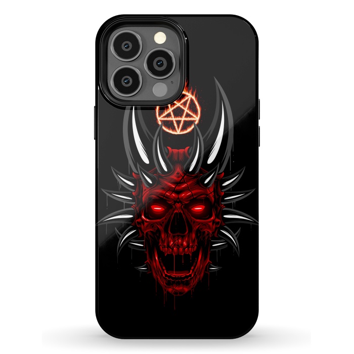 iPhone 13 Pro Max StrongFit Satan Skull by Alberto