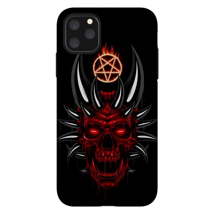 iPhone 11 Pro Max StrongFit Satan Skull by Alberto