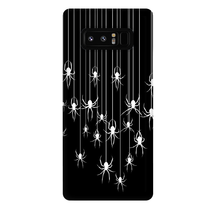 Galaxy Note 8 StrongFit Spider webs by Alberto
