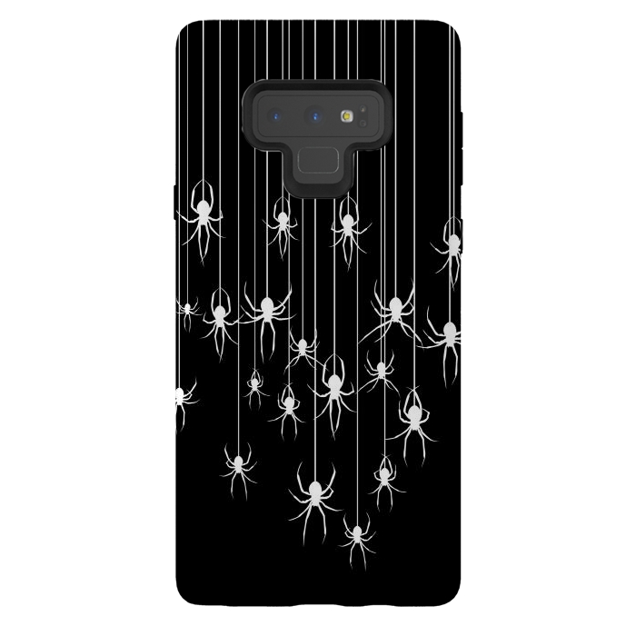 Galaxy Note 9 StrongFit Spider webs by Alberto