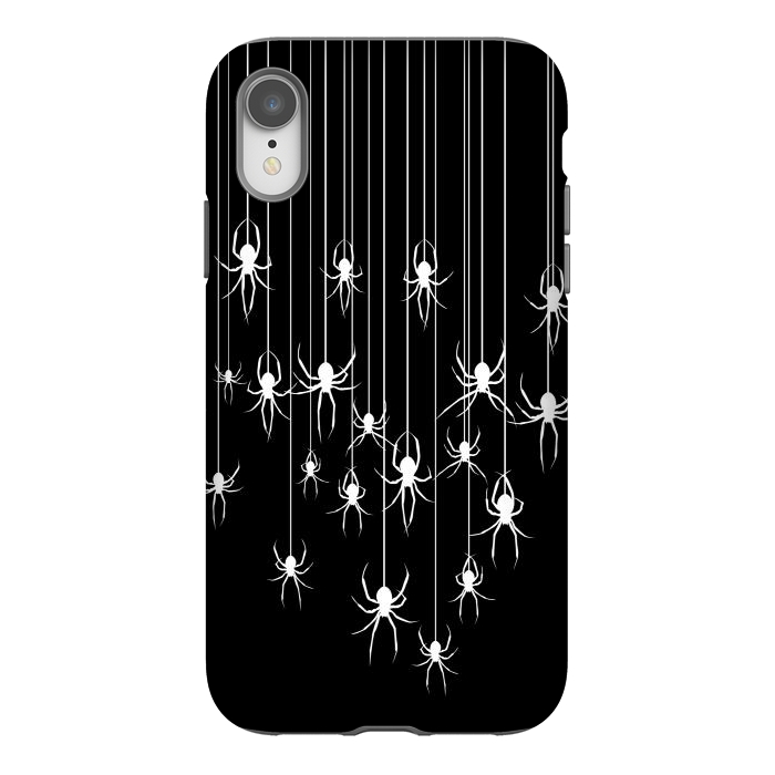 iPhone Xr StrongFit Spider webs by Alberto