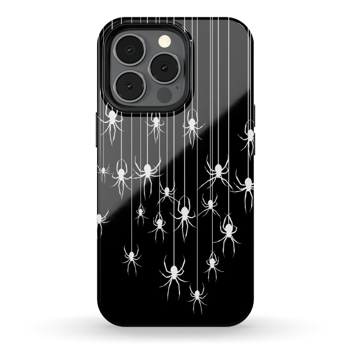 iPhone 13 pro StrongFit Spider webs by Alberto