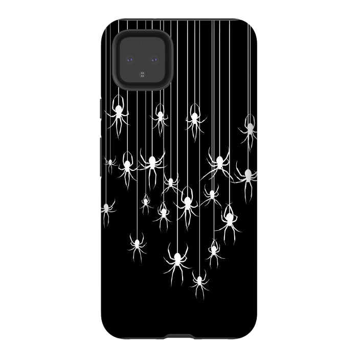Pixel 4XL StrongFit Spider webs by Alberto