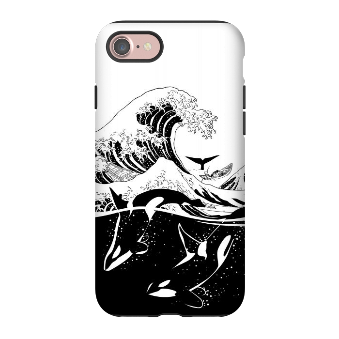 iPhone 7 StrongFit Wave killer Whale by Alberto