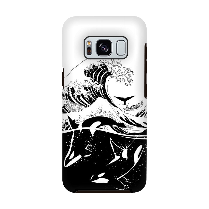 Galaxy S8 StrongFit Wave killer Whale by Alberto