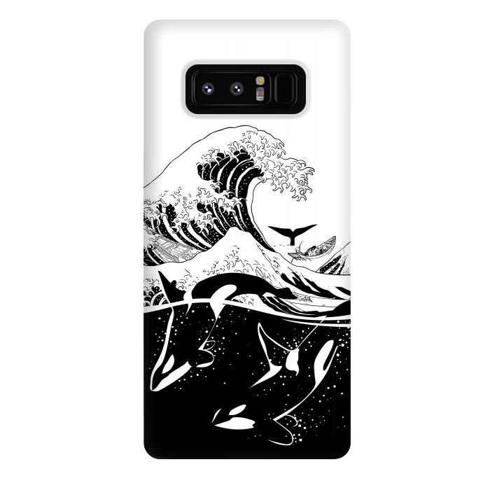 Galaxy Note 8 StrongFit Wave killer Whale by Alberto