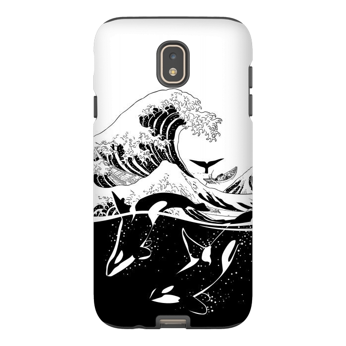 Galaxy J7 StrongFit Wave killer Whale by Alberto
