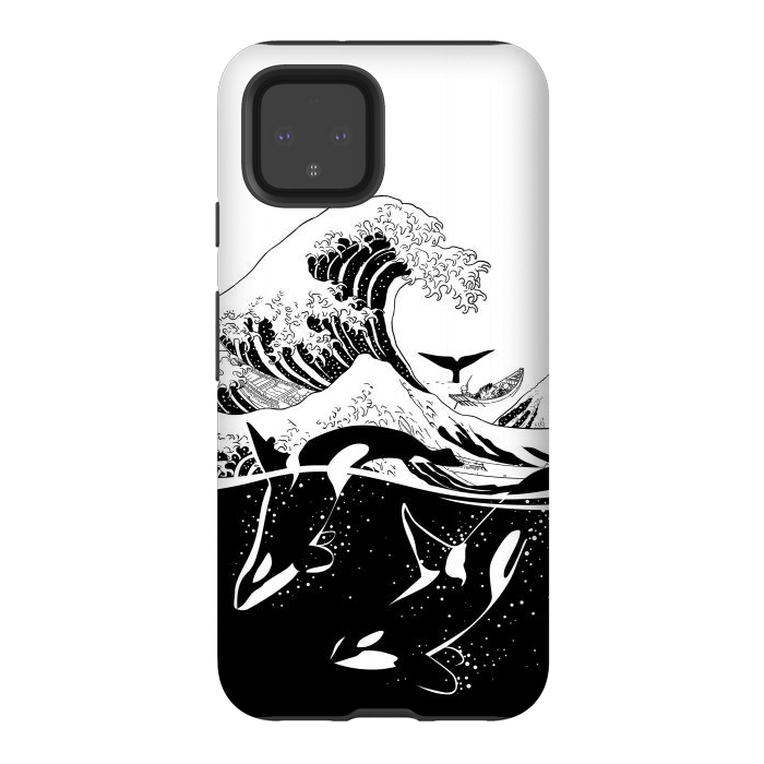 Pixel 4 StrongFit Wave killer Whale by Alberto
