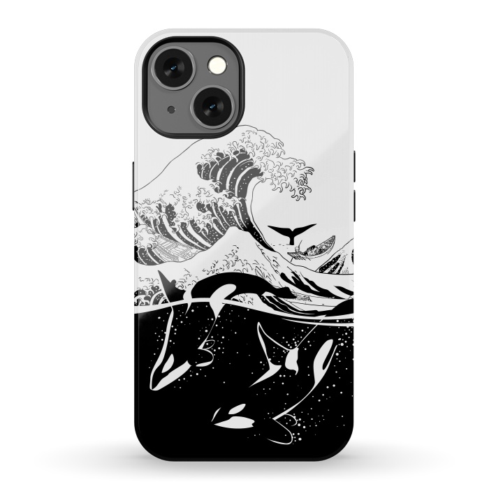 iPhone 13 StrongFit Wave killer Whale by Alberto