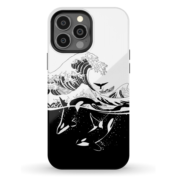 iPhone 13 Pro Max StrongFit Wave killer Whale by Alberto