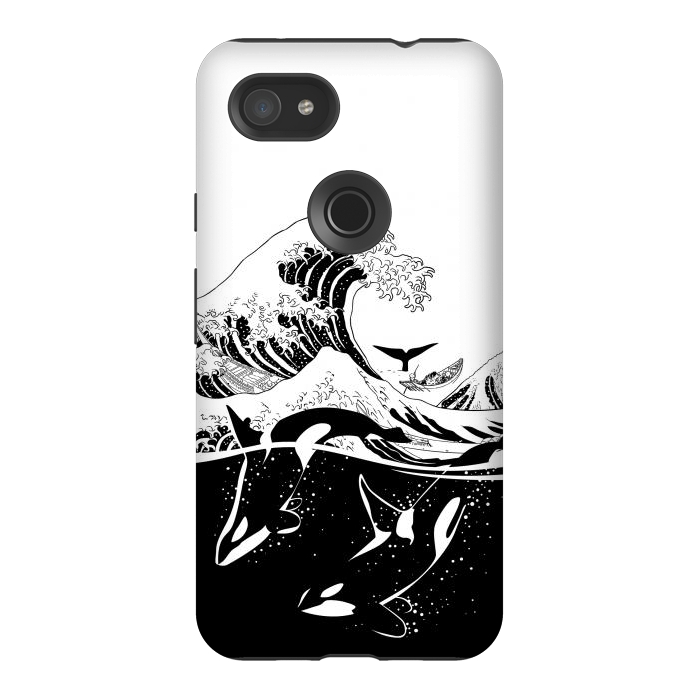 Pixel 3AXL StrongFit Wave killer Whale by Alberto
