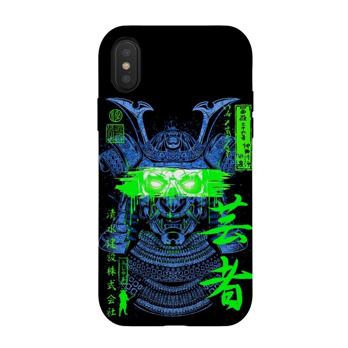 iPhone Xs / X StrongFit Samurai green  by Alberto