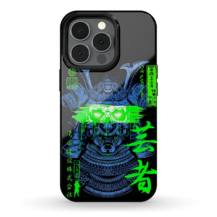 iPhone 13 pro StrongFit Samurai green  by Alberto