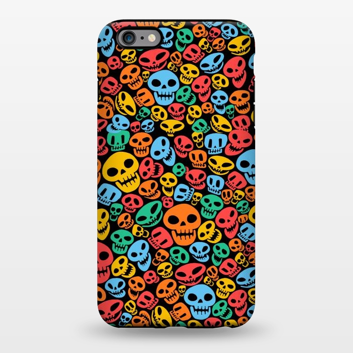 iPhone 6/6s plus StrongFit Color Skulls by Alberto