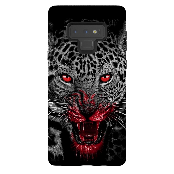 Galaxy Note 9 StrongFit Blood Leopard by Alberto