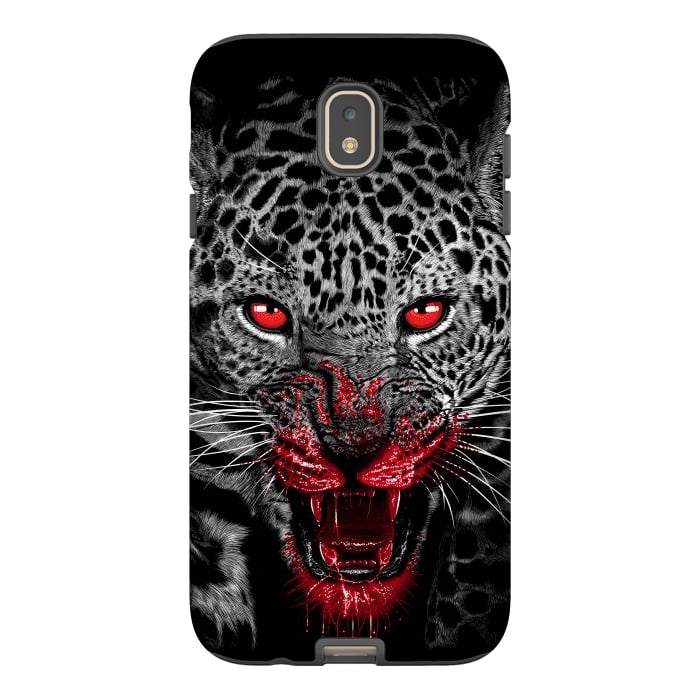 Galaxy J7 StrongFit Blood Leopard by Alberto