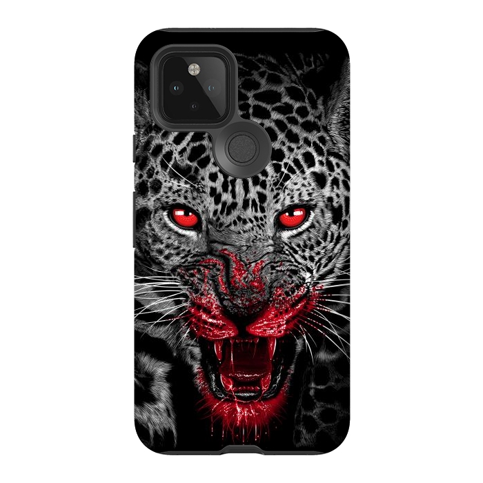 Pixel 5 StrongFit Blood Leopard by Alberto