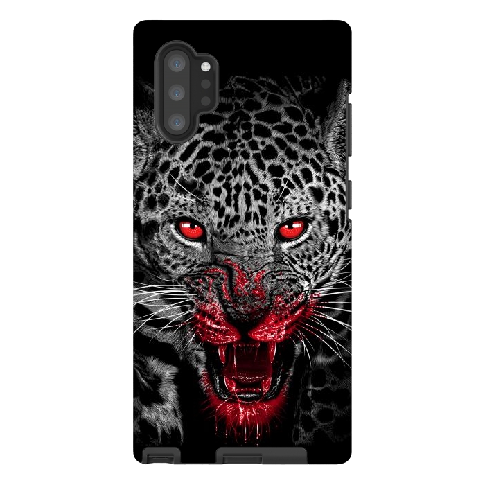 Galaxy Note 10 plus StrongFit Blood Leopard by Alberto