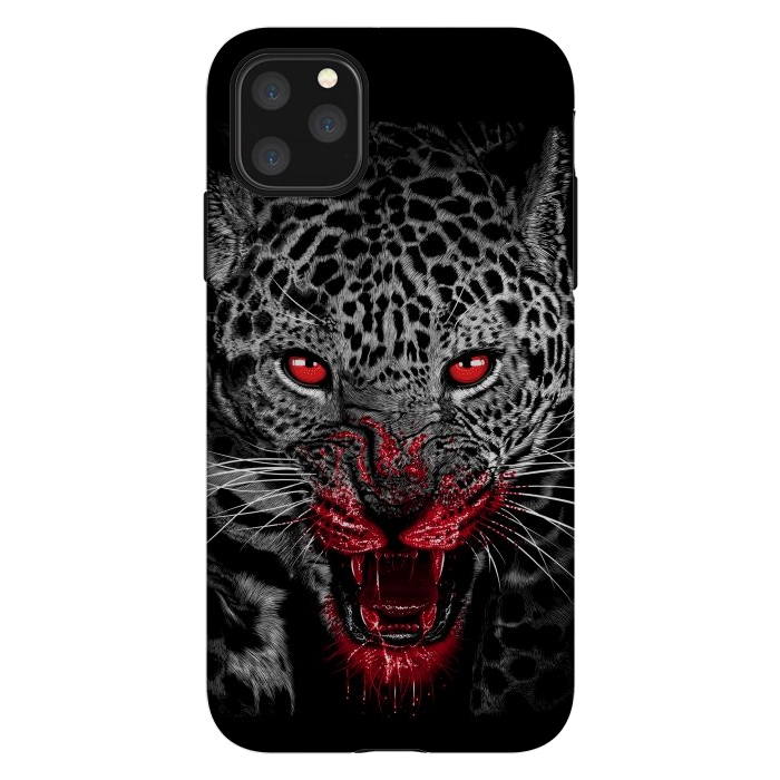 iPhone 11 Pro Max StrongFit Blood Leopard by Alberto