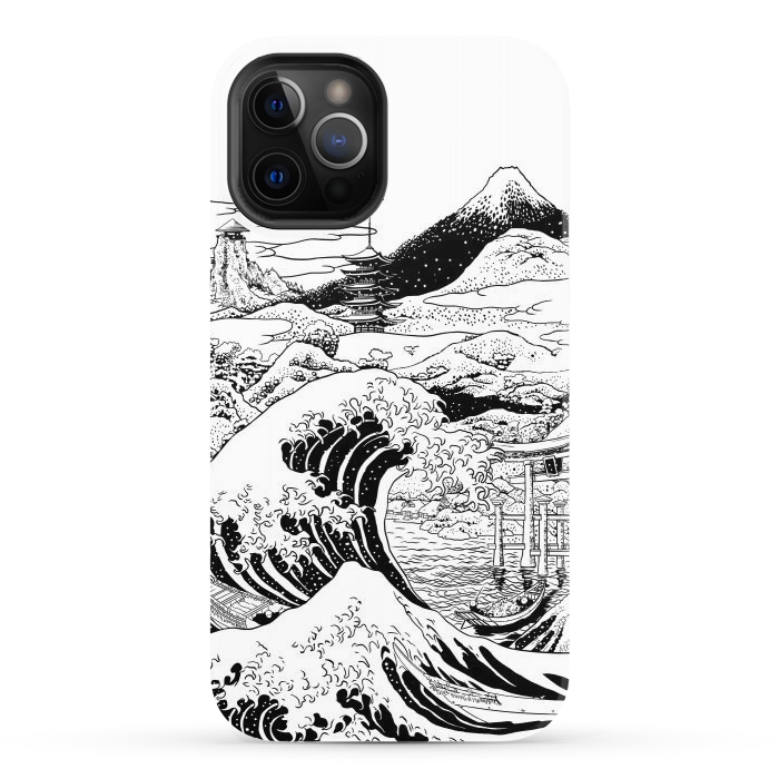 iPhone 12 Pro StrongFit Wave in Japan by Alberto