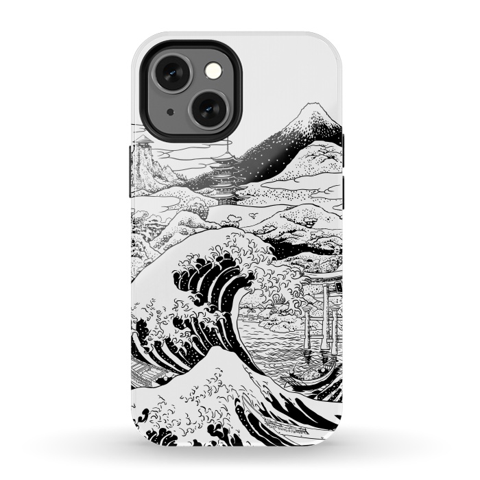 iPhone 13 mini StrongFit Wave in Japan by Alberto