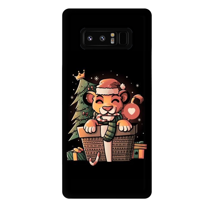 Galaxy Note 8 StrongFit Lion Gift by eduely