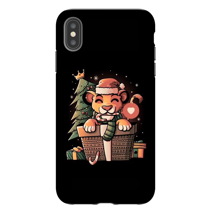 iPhone Xs Max StrongFit Lion Gift by eduely